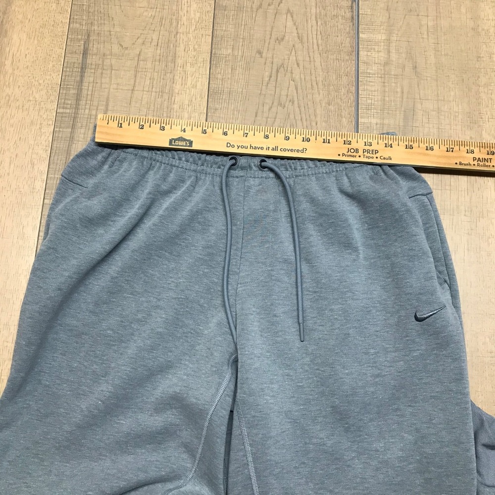 Nike Joggers Pants Mens Size M Gray Fleece Dri-Fit Gym Run Athletic Primary UV - Picture 9 of 12